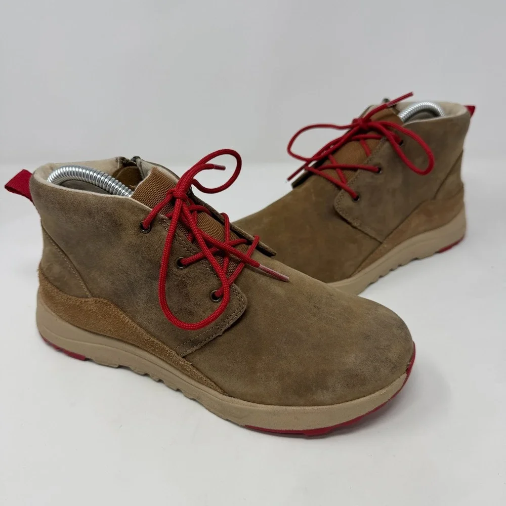 Ugg‎ Canoe III Weather Boots 1120972K Chestnut Red Laces Youth Size 5
